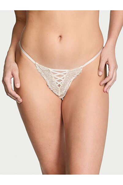 Victoria's Secret Boho Çiçek İşlemeli Tanga