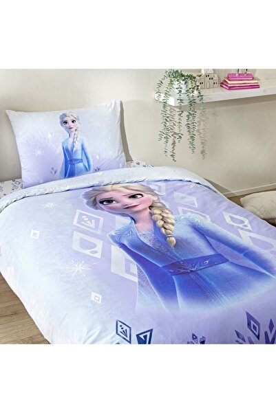 Taç Taç Lisanslı Disney Frozen Diamond Tek Kişilik Pamuk Nevresim Takımı