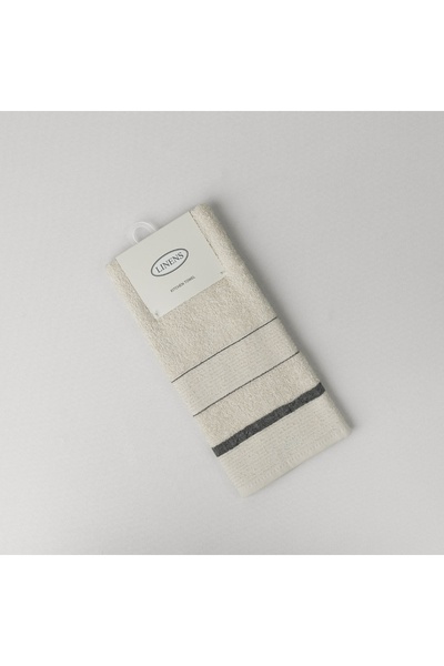 Linens Acute 40X60 cm Drying Cloth Anthracite-Ecru