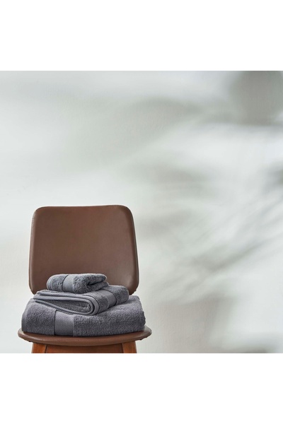 Linens Premium Cotton 85X150 cm Bath Towel Anthracite