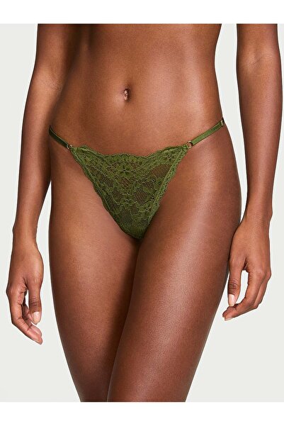 Victoria's Secret Dantelli Ayarlanabilir V-String Külot