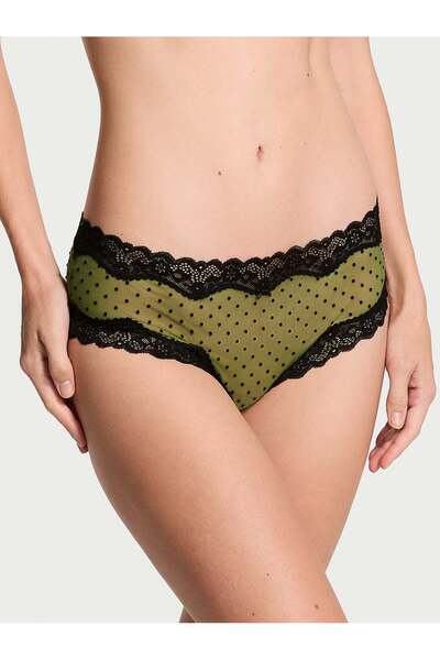 Victoria's Secret Tease Dantel Kenarlı Cheeky Külot