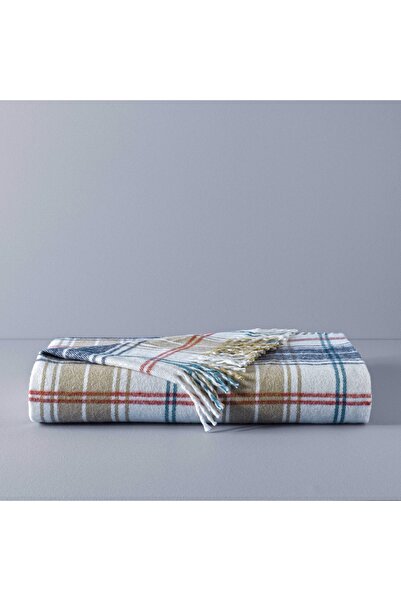 Taç Butik Doğu Ekspresi Akrilik Throw Mavi