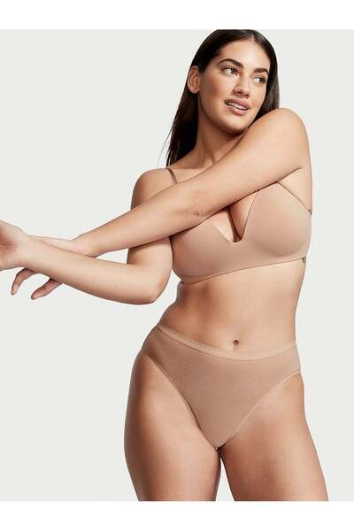Victoria's Secret Esnek Pamuklu Derin Bacak Kesimli Brief Külot