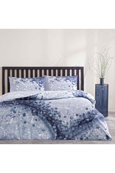 Taç Rex Ranforce Double Duvet Cover Set Navy Blue