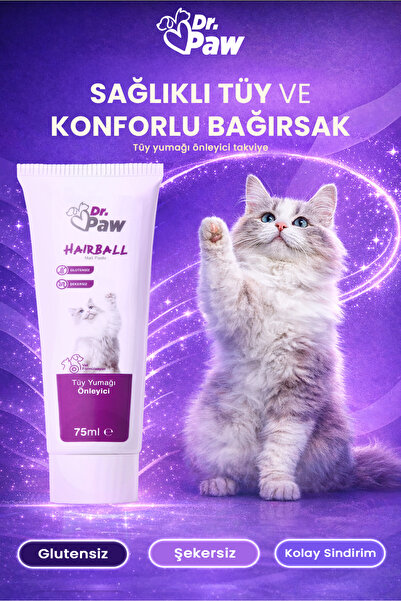 Dr.Paw Tüy Yumağı Engelleyici Premium Kedi Maltı / Hairball