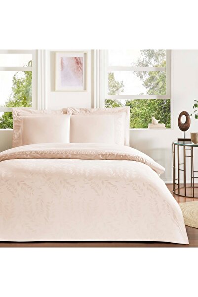 Taç Clarette Jakar Çift Kişilik Nevresim Takımı Taş