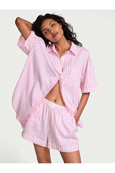 Victoria's Secret Pötikareli Kısa Pijama Takımı