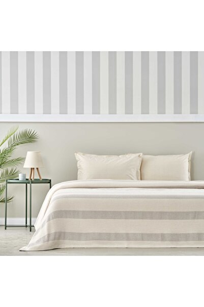 Taç Aura Tek Kişilik Softly Set Gri