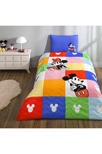 Taç Licensed Disney Minnie & Mickey Single Cotton Complete Set