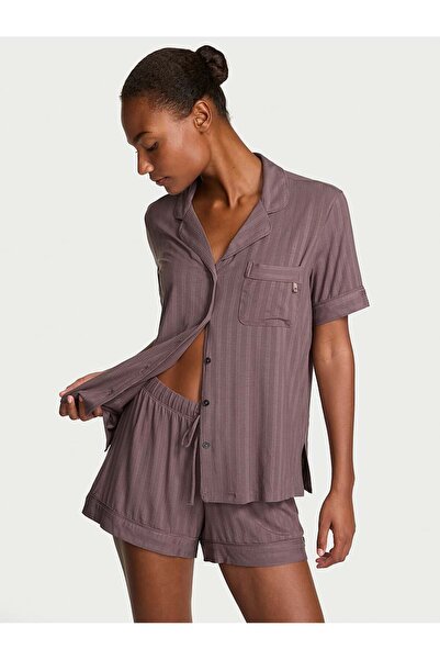 Victoria's Secret Modal Ultra İnce Şortlu Pijama Takımı