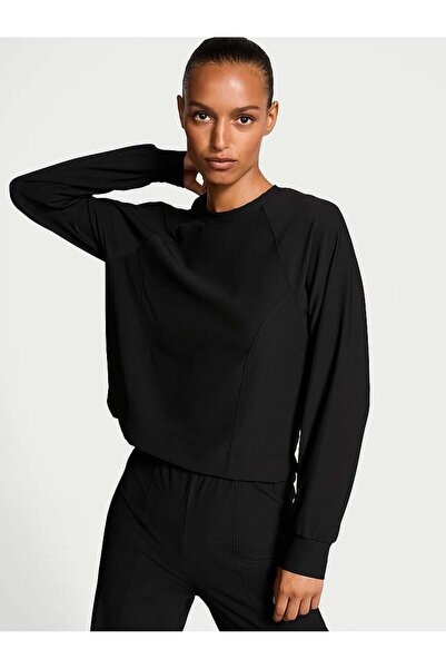 Victoria's Secret Yeni Stil! VSX LUXRib Bisiklet Yaka Kazak