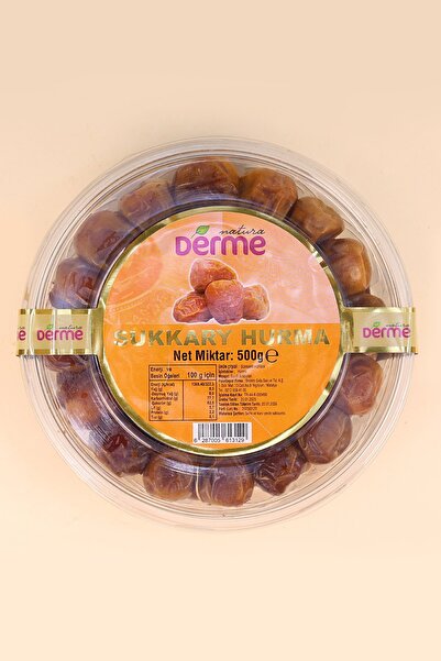 Derme HURMA SUKKARİ - YAŞ HURMA 500 Gram
