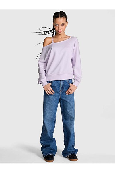 PİNK Ivy Omzu Açık Sweatshirt
