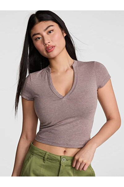 PINK All-Day V Yaka Crop