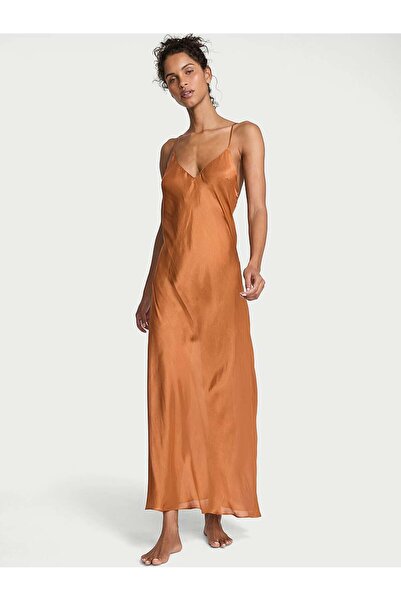 Victoria's Secret Lüks Saten Transparan Gecelik