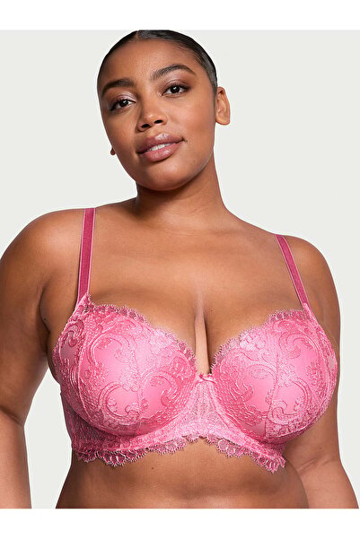 Victoria's Secret Boho Çiçek İşlemeli Push-Up Sütyen
