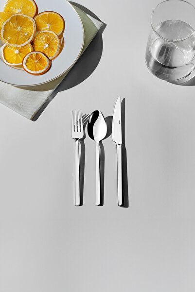 Nehir Dalyan Sade 6-Person 18-Piece Boxed Dessert Cutlery Set