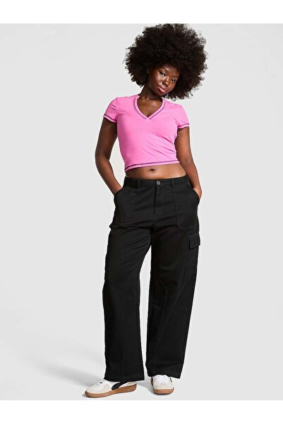 PINK Utility Kargo Pantolonu