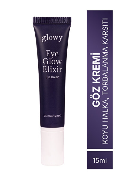 GLOWY Göz Kremi Koyu Halka ve Torbalanma Karşıtı Bakım Eye Glow Elixir 15ml