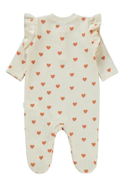 Civil Baby Kalp Zürafa Patikli 1-6 Ay Tulum - Fil Dişi 1-3 Ay