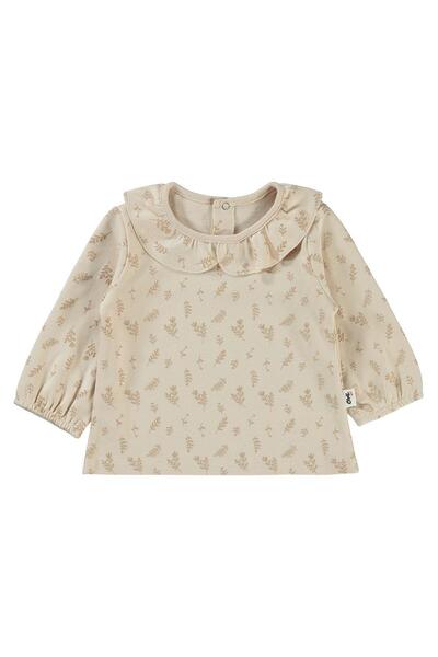 Civil Baby Kız Bebek Sweatshirt 6-18 Ay Fil Dişi