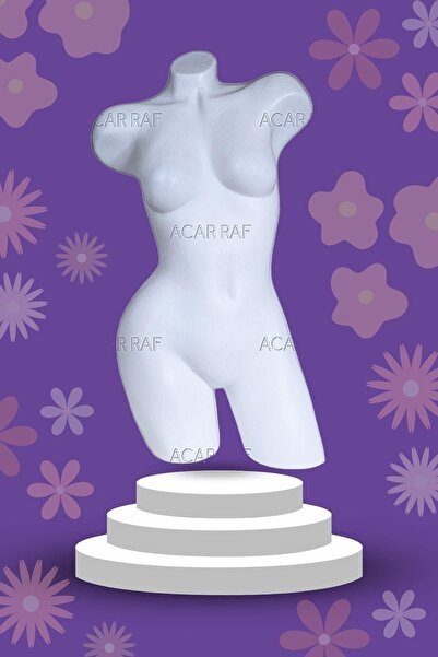 Acar Raf Iç Çamaşır Mankeni Prova Ve Teşhir Mankeni Vitrin Mankeni Kadın Beyaz