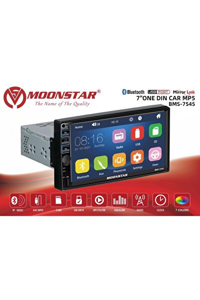 Moonstar Android Double Teyp 7 Inç -kameralı Tofas Seri Double Bms-7323s-7545