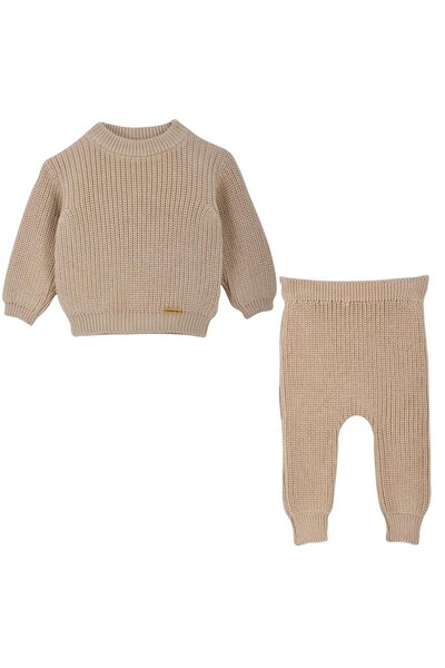 Minora Unisex Knitwear Thessaloniki Team Stone 6-24 Months