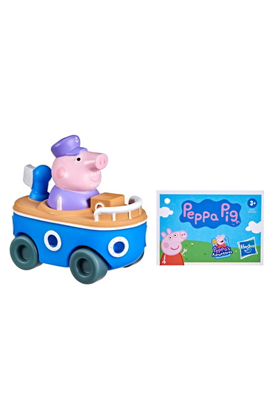 Hasbro Peppa Pig masinuta Buggy si figurina bunicul Pig