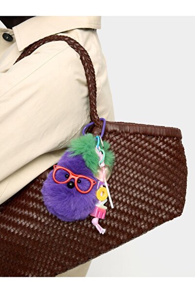 PARFOIS Ponpon Love Charm Anahtarlık