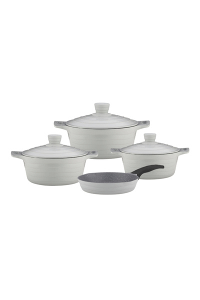 Parfait 7-Piece Wave Die Cast Aluminum Cookware Set