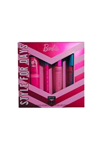 Barbie Kids Set cadou Disney Barbie - luciu de buze, ruj, creion de buze, nua...