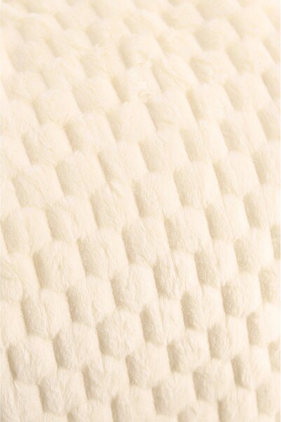 Bella Home 180X220 Mira Sofa Cover - Soft Plush Luxury Non-Slip Base Cream