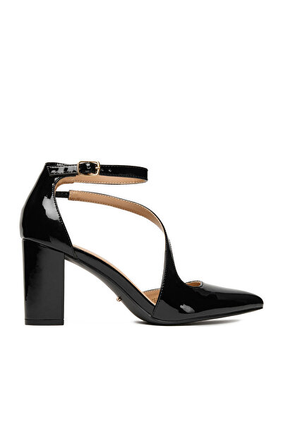 DeeZee pantofi cu toc damă negri CEO-CD240149-1