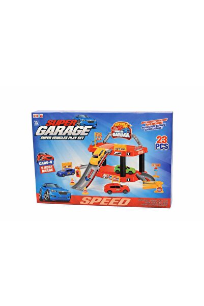 NASYONEL TOYS Super Garage Oyun Seti – Arabalı Garaj & Rampa Seti | 23 Parça ...