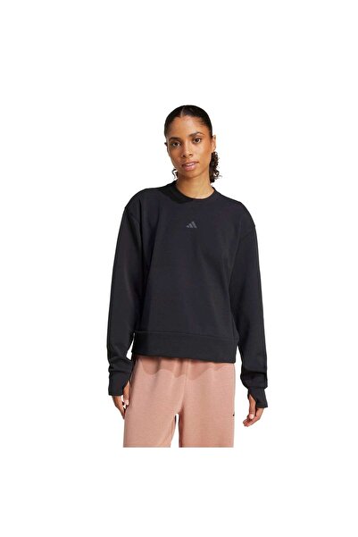 adidas D4T Knit Crew Kadın Spor Sweatshirt JP2655