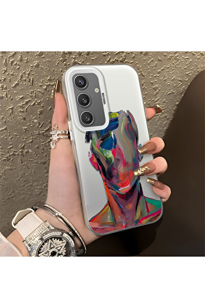 Hontinga حافظة متوافقة مع هاتف سامسونج جالاكسي S24، حافظة صلبة مضادة للسقوط، ...