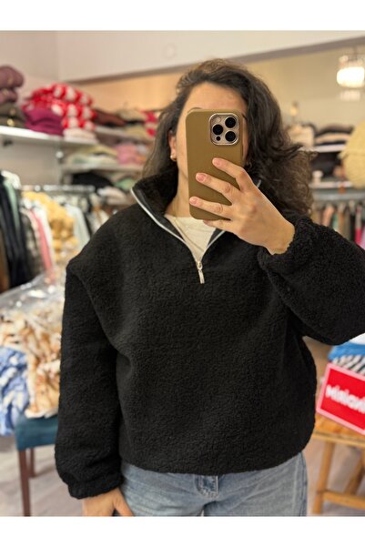 ALVWOMAN Black Fleece Women's Sweatshirt