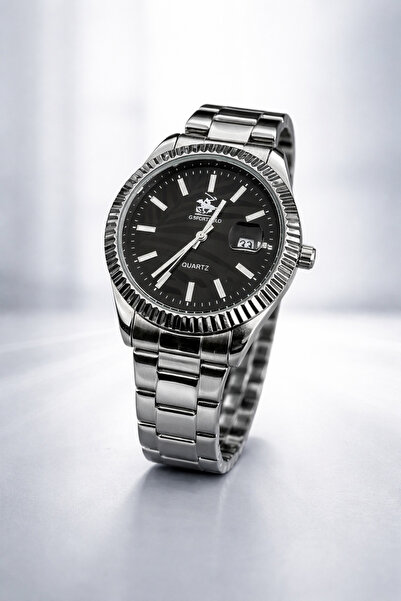 Men's Aesthetic Watch with Steel Calendar