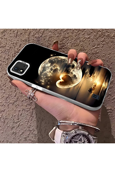 Hontinga حافظة هاتف متوافقة مع هاتف Realme C11 2021، حماية للكاميرا، ظهر صلب ...