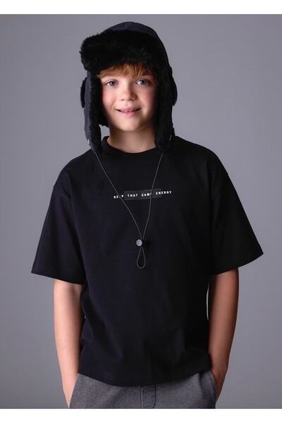 MAYORAL Mânecă scurtă pentru băiat negru tricou