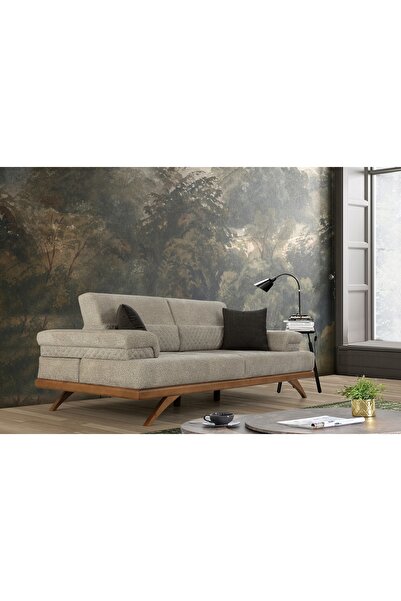 Vivense PANDOR ÜÇLÜ KOLTUK, KREM