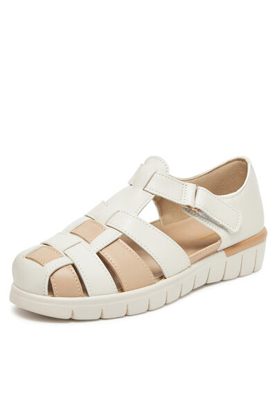Clara Barson beige sandals for women