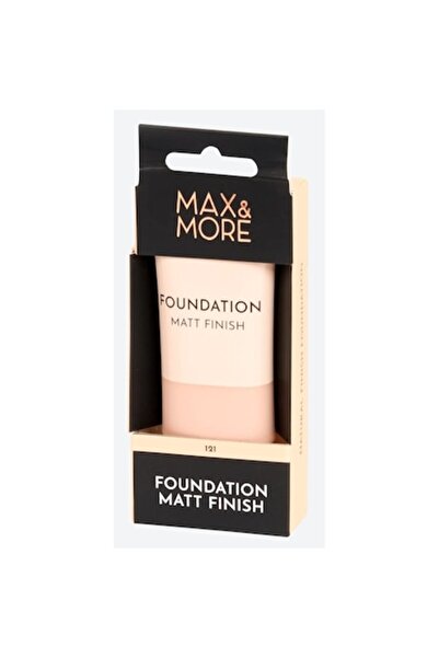 max&more Max & More Foundation, 30 ml, Mattifying Effect - Buildable Coverage...