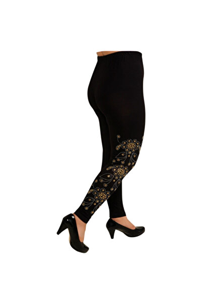 Lonca Tekstil Lace Embroidered Stylish Women's Tights
