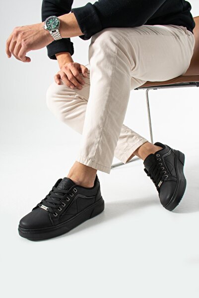 L.A Polo Siyah Günlük Erkek Sneaker