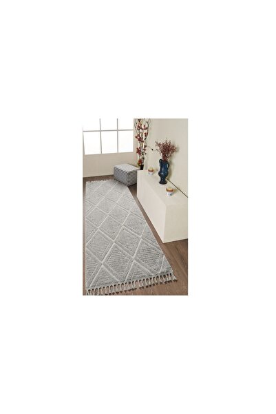 Vivense ELİT BUKLELİ YUMUŞAK PELUŞ POST SHAGGY SALON HALISI, K742B, 60X110