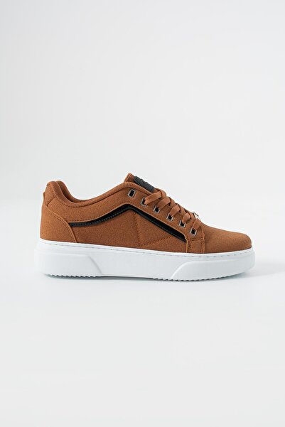 L.A Polo Tan Suede Casual Men's Sneaker