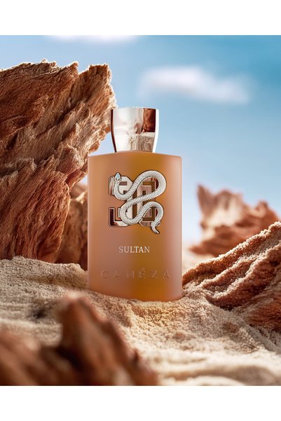 Caneza Canéza Sultan Intense Eau de Parfum, Deep Amber Spiced Scent with Guaiac Wood & Musk, 100ML